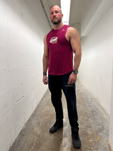 Gymknights/Bunker MuscleShirt rot
