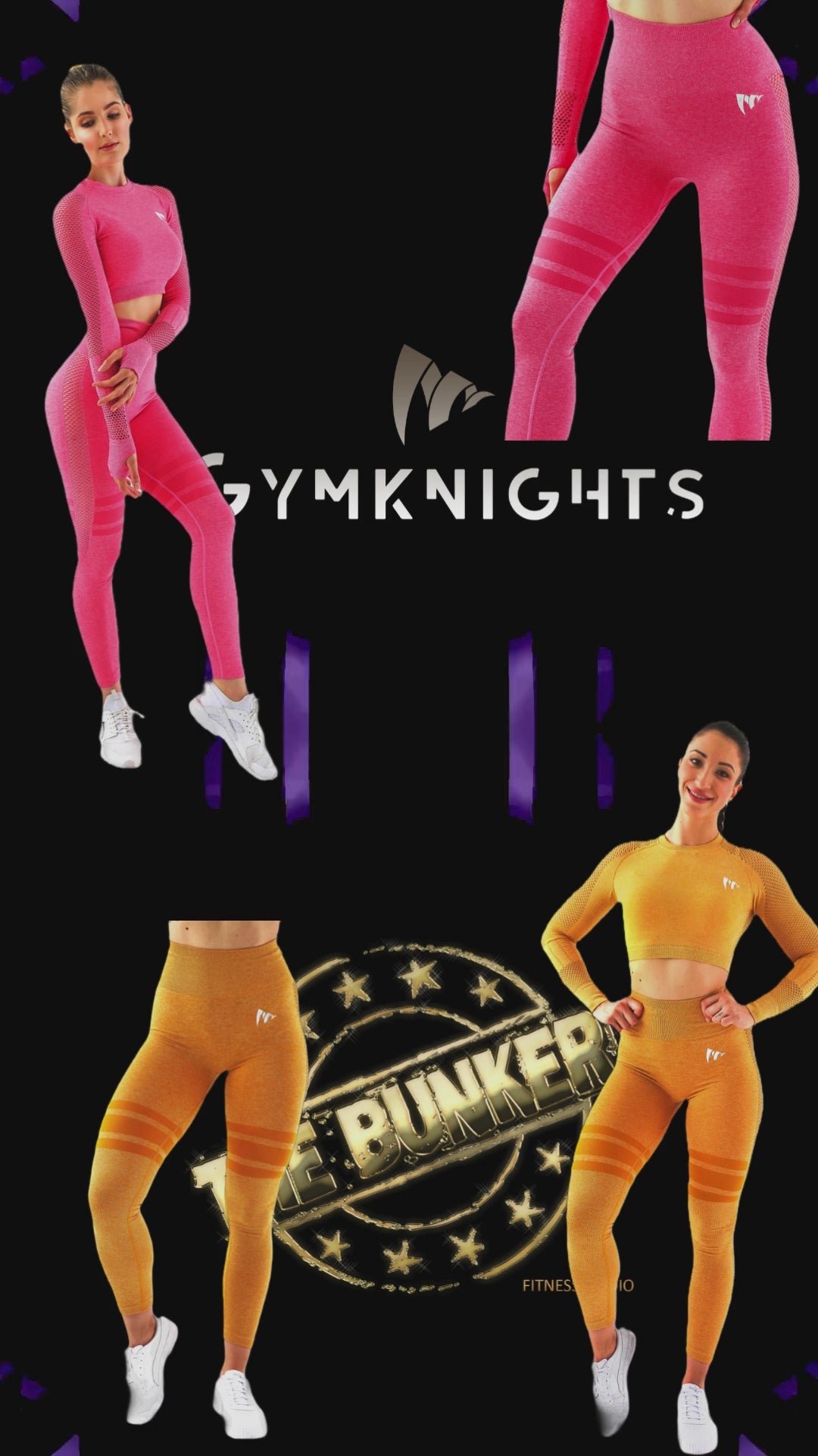 Gymknights/Bunker Highwaist Set